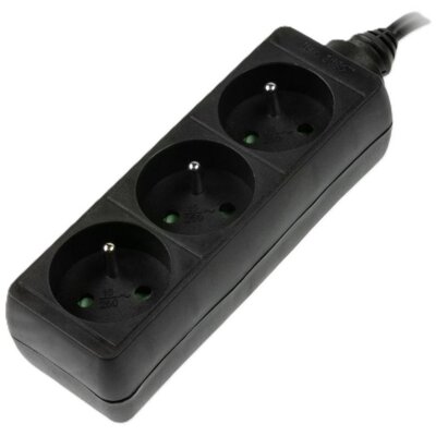 Listwa HAMA Standard 44223703 (1.5 m) Czarny
