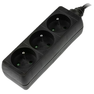 Listwa HAMA Standard 3GN 1.5 m Czarny