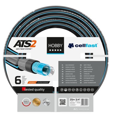 Wąż ogrodowy CELLFAST Hobby ATS2 25 m 16-220