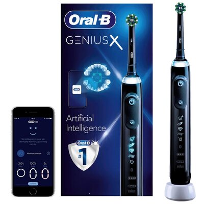 Szczoteczka rotacyjna ORAL-B Genius X Czarny