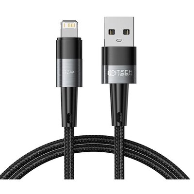 Фото - Кабель Tech-Protect Kabel USB - Lightning  UltraBoost 12W/2.4A 1 m Szary 