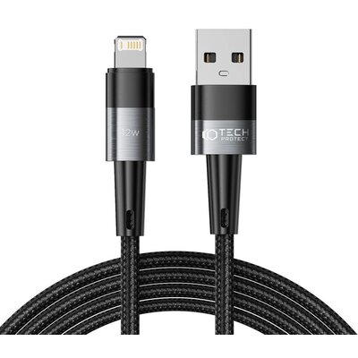 Фото - Кабель Tech-Protect Kabel USB - Lightning  UltraBoost 12W/2.4A 2 m Szary 