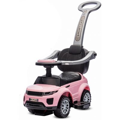 Jeździk SUN BABY Sport Car J05.016.0.6 Różowy rączka