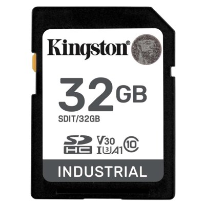 Karta pamięci KINGSTON Industrial SDHC 32GB