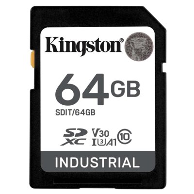 Karta pamięci KINGSTON Industrial SDXC 64GB