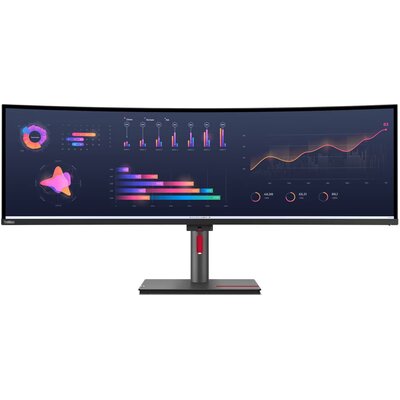 Monitor LENOVO ThinkVision P49w-30 49" 5120x1440 IPS Curved