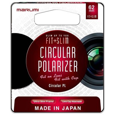 Filtr polaryzacyjny MARUMI Fit+Slim (62 mm)