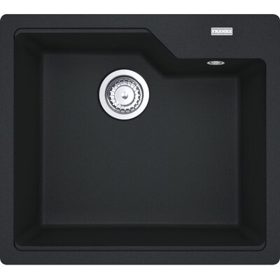 Zlewozmywak jednokomorowy FRANKE Urban UBG 610-50 114.0687.256 Onyx 50x56