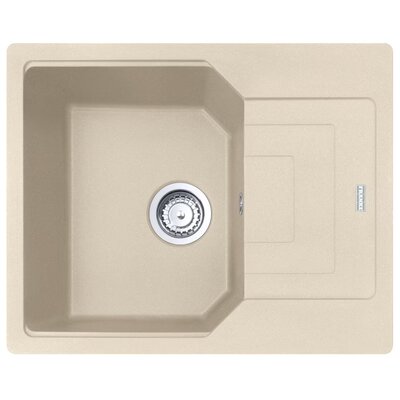 Zlewozmywak jednokomorowy z ociekaczem FRANKE Urban UBG 611-62 GSC 114.0687.267 Beżowy 50x62