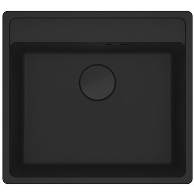 Zlewozmywak jednokomorowy FRANKE Maris MRG 610-52 114.0693.516 Czarny matowy 51x56