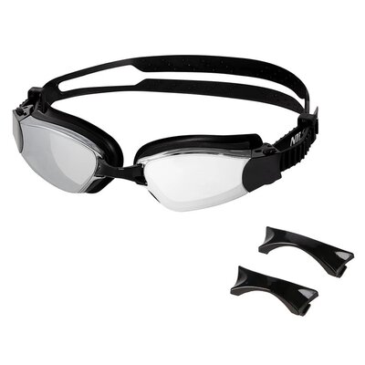 Okulary pływackie NILS AQUA NQG660MAF Racing Szary filtr UV