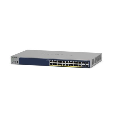 Switch NETGEAR GS728TP-300EUS Gigabit Ethernet, 28 portów, Funkcja PoE, Zarządzalny