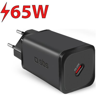 Ładowarka sieciowa SBS NanoTube Charger 65W Czarny