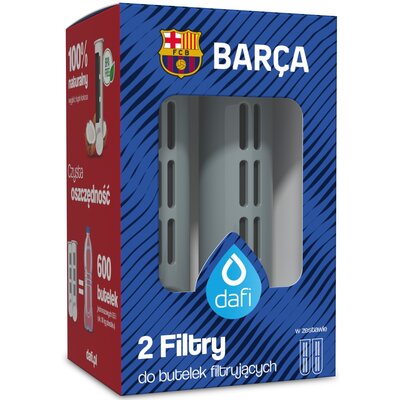 Wkład filtrujący DAFI FC Barcelona Stalowy (2 szt.)