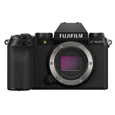 Aparat bezlusterkowy FUJIFILM X-S20 Body Czarny, 26.1Mpix, 4K 60kl/sek