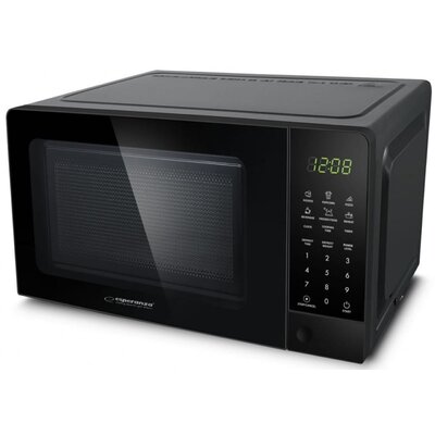 Kuchenka mikrofalowa ESPERANZA Horneado EKO009 700W średnica 24.5 cm pojemność 20L Auto Cook Czarny