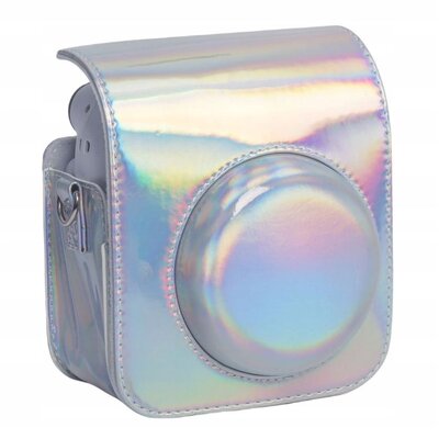 Pokrowiec LOVEINSTANT do Fujifilm Instax Mini 12 Srebrny Błysk