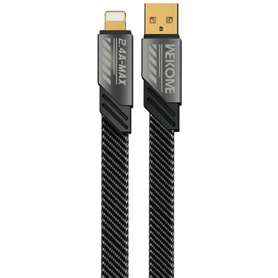 Kabel USB - Lightning WEKOME WDC-190 Mecha Series 1 m Szary