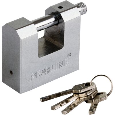 Kłódka PROLINE 24281 80 mm 4 klucze