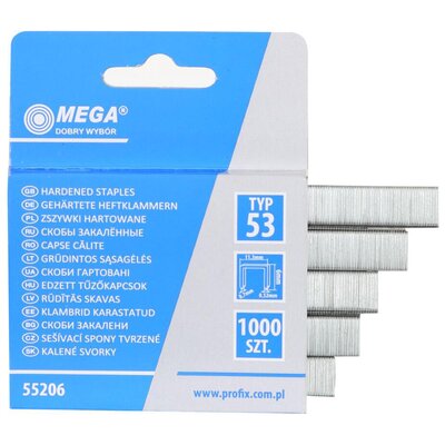 Zszywki MEGA 55206 (1000 szt.)
