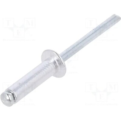 Nity aluminiowe MEGA 59518 4.8 x 18 mm (50 sztuk)