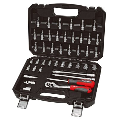 Zestaw kluczy nasadowych PROLINE 58843 (43 szt.)