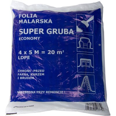 Folia malarska PROLINE 41137 (5 x 4 m) 1 szt.