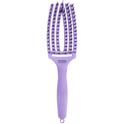Szczotka do włosów OLIVIA GARDEN Fingerbrush Combo M Fioletowy