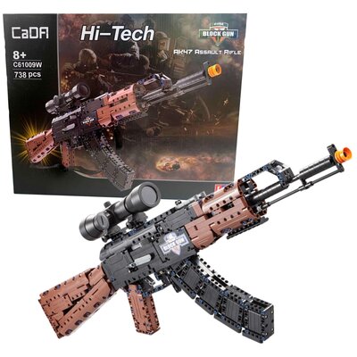 Klocki plastikowe CADA Block Gun Karabin AK-47 Kalashnikov C61009W