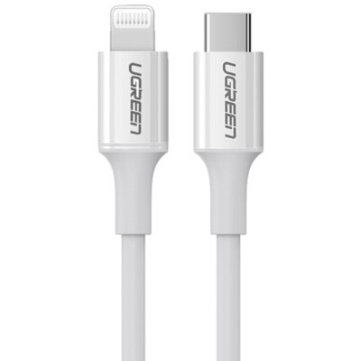 Kabel USB-C - Lightning UGREEN US171 1.5 m Biały