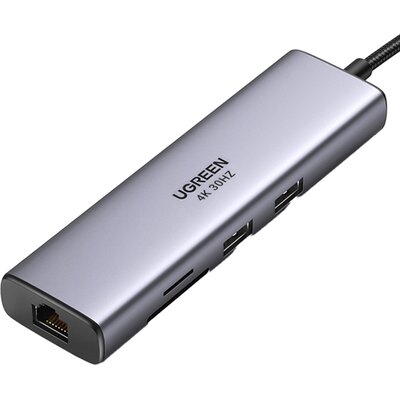 Hub UGREEN Revodok CM512 USB Typu C, Pasywny
