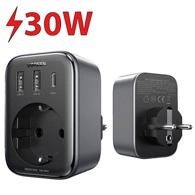 Ładowarka sieciowa UGREEN CD314 30W Czarny