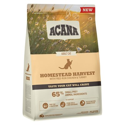 Karma dla kota ACANA Homestead Harvest Kurczak z indykiem 1.8 kg
