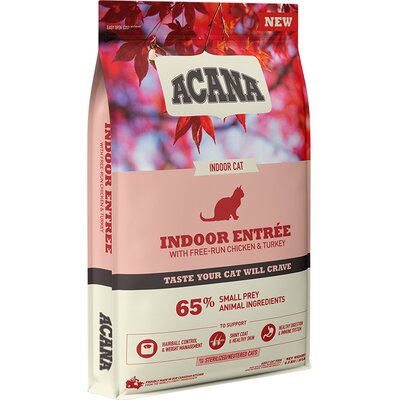 Karma dla kota ACANA Indoor Entree Kurczak z indykiem 4.5 kg
