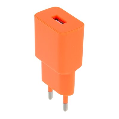 Ładowarka sieciowa SETTY LSIM-A-1210 2.4A 12W Pomarańczowy