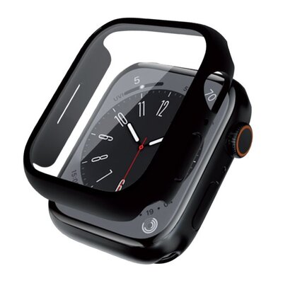 Zdjęcia - Etui CRONG   Hybrid Watch Case do Apple Watch 7/8  Czarny (45 mm)