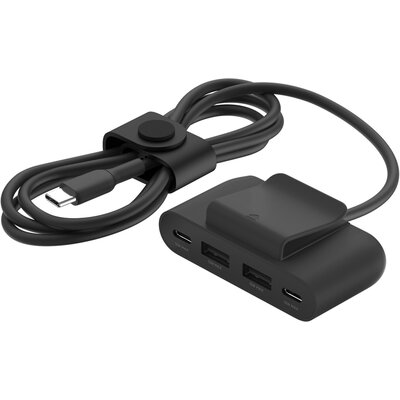 Hub BELKIN BUZ001BT2MBKB7 USB Typu C, Pasywny