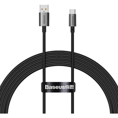 Kabel USB - USB-C BASEUS Superior 1 m Czarny