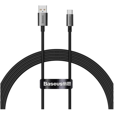 Kabel USB - USB-C BASEUS Superior 100W 1.5 m Czarny