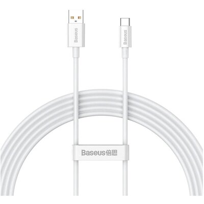 Фото - Кабель BASEUS Kabel USB - USB-C  Superior 100W 2 m Biały P10320102214-03 