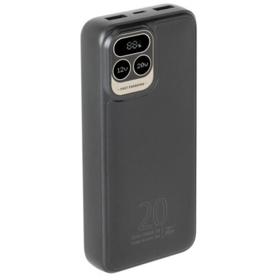 Powerbank RIVACASE VA2521 20000 mAh 20W Czarny