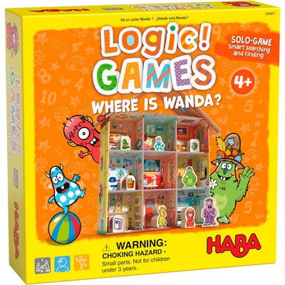 Obraz przedstawiający Gra logiczna HABA Logic! Game Gdzie jest Wanda? 306807