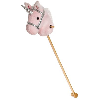 Koń na kiju TEDDYKOMPANIET Hobby Horse Jednorożec T-TED-12599 Różowy