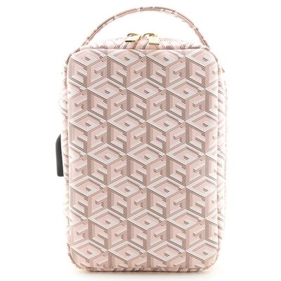 Torba na akcesoria GUESS GCube Stripe Różowy