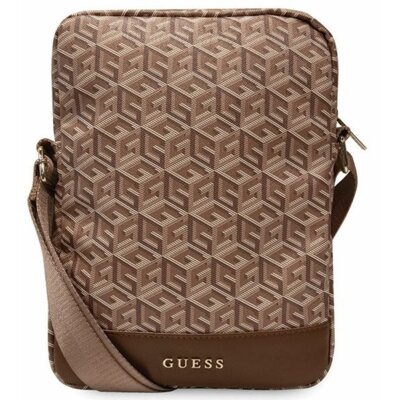Torba na tablet GUESS GCube Stripe Brązowy
