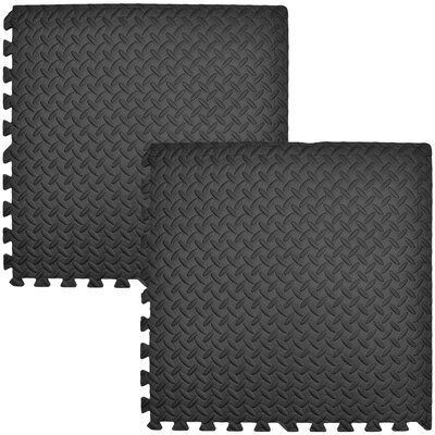 Фото - Розвивальний килимок Humbi Mata piankowa  Puzzle 62 x 62 x 1 cm  Czarny (6 elementów)