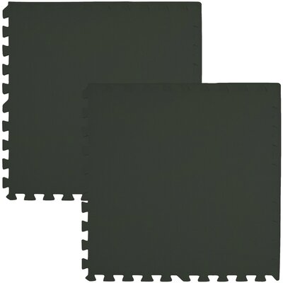 Фото - Розвивальний килимок Humbi Mata piankowa  Puzzle 62 x 62 x 1 cm  Czarny 62 x 62 x 1 (6 elementów)