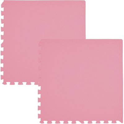 Фото - Розвивальний килимок Humbi Mata piankowa  Puzzle 62 x 62 x 1 cm  Różowy Puzzle 62 x (6 elementów)