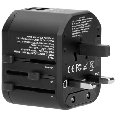 Adapter podróżny VIRONE TA-6 (Globalny)