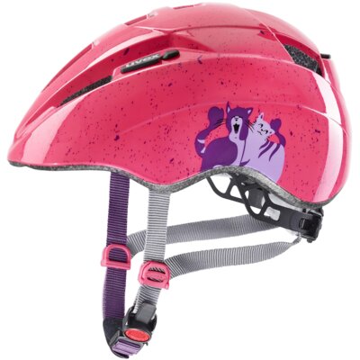 Kask rowerowy UVEX Kid 2 Różowy dla Dzieci (rozmiar 46-52)
